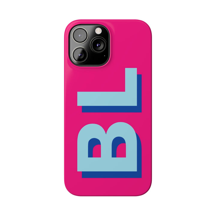 Slim Personalized Initial Custom Gift for Her Cute Phone Cases for Iphone 16 Pro Max | iPhone 15 Case | iPhone 15 Pro Max Case, Iphone 14, 13, 12, 11, 10, 8, 7 - Studio40ParkLane
