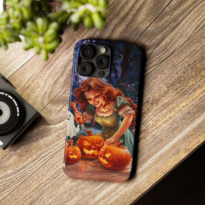Slim Fall Autumn Pumpkin Fairy Gift for Her Cute Phone Cases for Iphone 16 | iPhone 15 Case | iPhone 15 Pro Max Case, Iphone 14, Iphone 14 Pro Max, Iphone 13, Slim - Studio40ParkLane