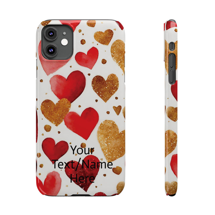 Slim Custom Personalized Valentine Love Gift for Her Cute Phone Cases for Iphone 16 Pro Max | iPhone 15 Case | iPhone 15 Pro Max Case, Iphone 14 - Studio40ParkLane