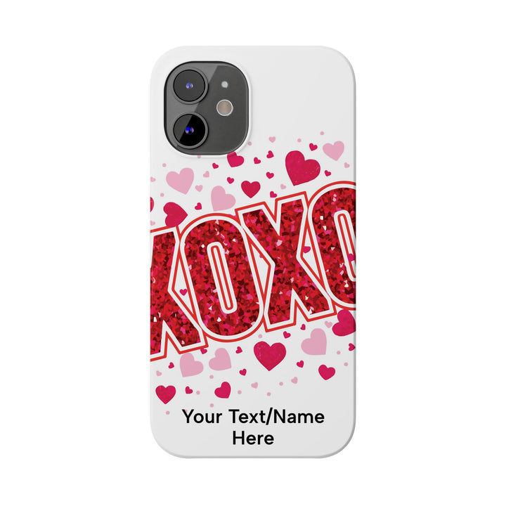 Slim Custom Personalized Valentine Love Gift for Her Cute Phone Cases for Iphone 16 Pro Max | iPhone 15 Case | iPhone 15 Pro Max Case, Iphone 14, 13, 12, 11, 10, 8, 7 - Studio40ParkLane