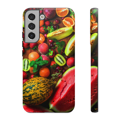 Fall Fruit Collage Cute Phone Case for, Samsung Galaxy S24, S23, S22, S21, IPhone 16 Case | Iphone 15, Iphone 14, IPhone 13 Case Mom Dad Gift