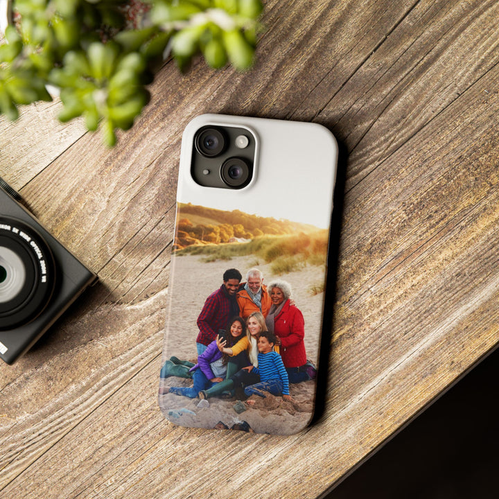 Slim Custom Personalized Family Photo Phone Cases for Iphone 16 | iPhone 15 Case | iPhone 15 Pro Max Case, Iphone 14, Iphone 14 Pro Max, Iphone 13, Slim - Studio40ParkLane