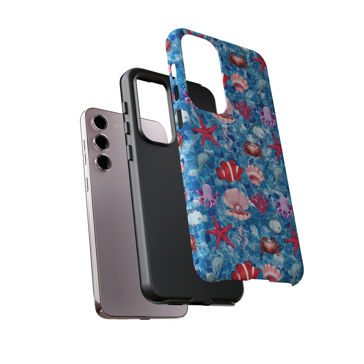 Cute Samsung Phone Case | Aesthetic Samsung Phone Case | Galaxy S23, S22, S21, S20 | Under The Sea, Protective Phone Case - Studio40ParkLane