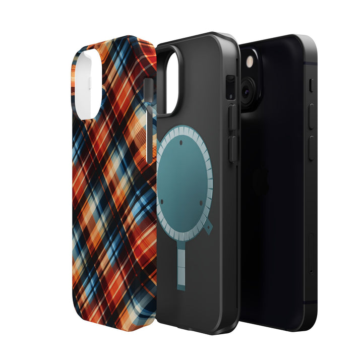 Checkered Plaid Magsafe Gift for Her Cute Phone Case for Iphone, | iPhone 16 | iPhone 15 Pro Max, Iphone 14 Pro Max, 13 12 11 10 9 8 7 - Studio40ParkLane