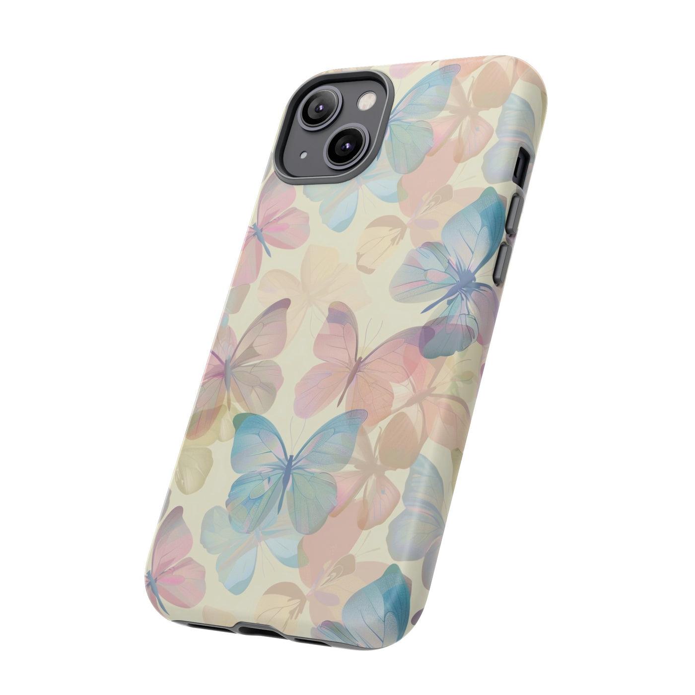 Cute Samsung Case | Cool Iphone Case | Summer Pastel Butterflies, Samsung S24, S23, S22, S21, IPhone 15 Case | Iphone 14 Case, Iphone 13 Case