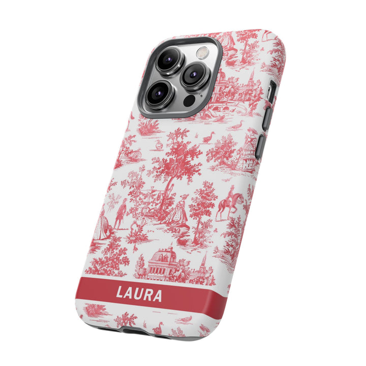 Premium Tough Personalized Initial Custom Gift Cute Phone Cases for Samsung Galaxy S24, S23, S22, S21 Plus, Ultra, Iphone 16, 15, 14 Pro Max - Studio40ParkLane