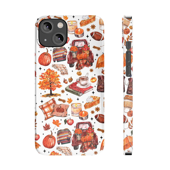 Slim Cute Fall Phone Cases Gift for Her Coquette Collage for Iphone 16 | iPhone 15 Case | iPhone 15 Pro Max Case, Iphone 14 Case, Iphone 13, Slim - Studio40ParkLane