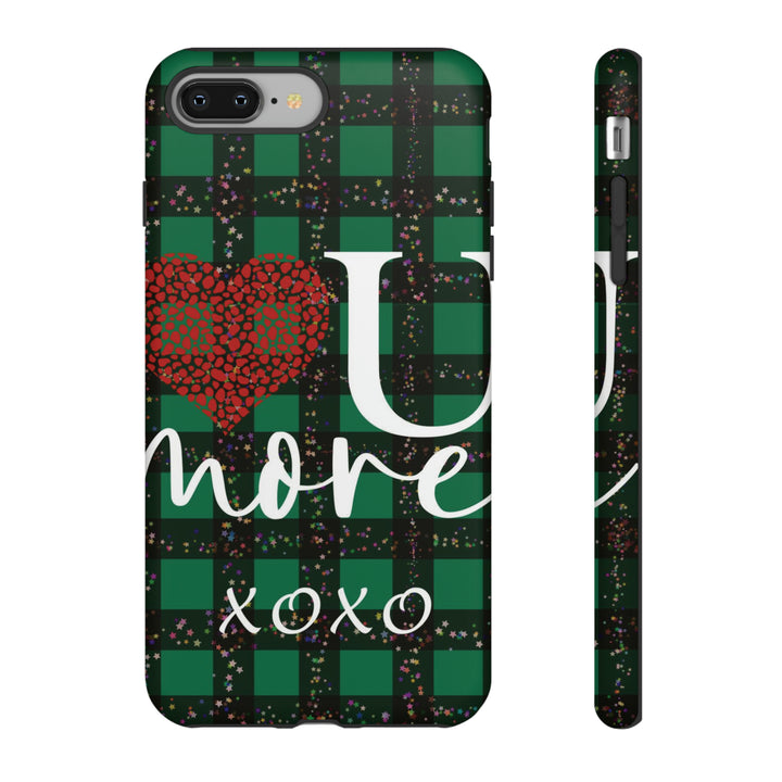 Cute IPhone Case | iPhone 15 Case | iPhone 15 Pro Max Case, Iphone 14 Case, Iphone 14 Pro Max Case IPhone Case for Art Lovers, Love You Green - Studio40ParkLane