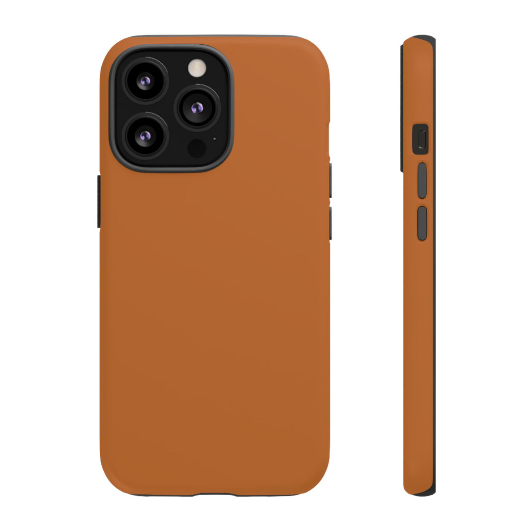 Premium Tough Rusty Brown Orange Gift for Her Cute Phone Cases for Samsung S25 S24, S23, S22, S21, Iphone, 16, 15, 14, 13 Pro Max Ultra - Studio40ParkLane
