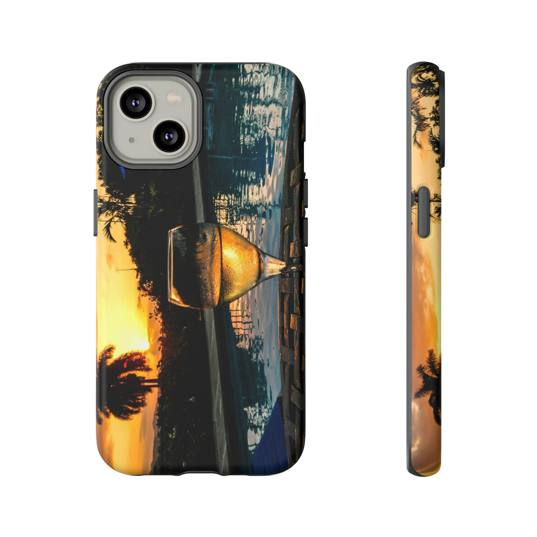 Cute IPhone Case | iPhone 15 Case | iPhone 15 Pro Max Case, Iphone 14 Case, Iphone 14 Pro Max Case IPhone Case for Art Lovers - Jamaica Sunset - Studio40ParkLane