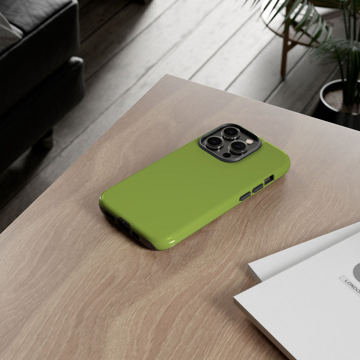 Premium Tough Chartreuse Green Gift for Her Cute Phone Cases for Samsung S25 S24, S23, S22, S21, Iphone, 16, 15, 14, 13 Pro Max Ultra - Studio40ParkLane