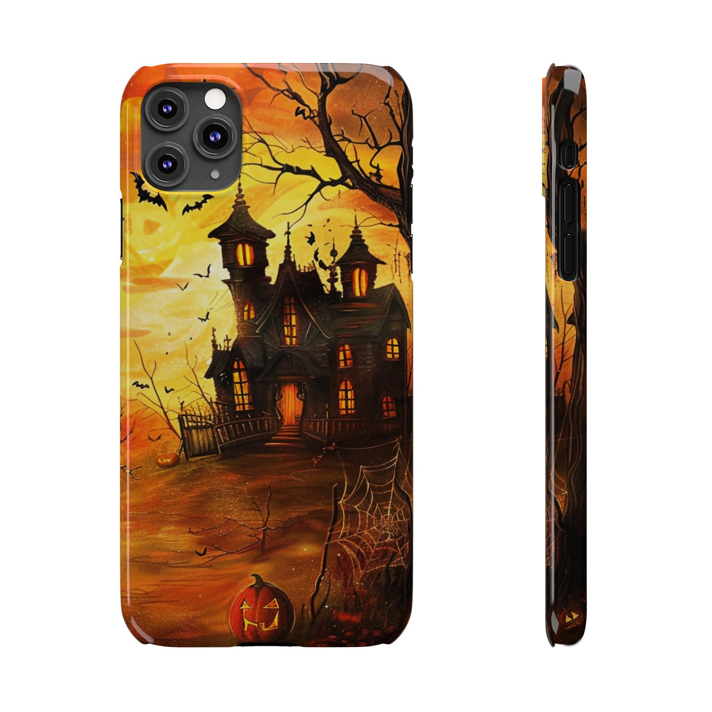 Slim Halloween Spooky Slim Cute Phone Cases for Iphone  | iPhone 15 Case | iPhone 15 Pro Max Case, Iphone 14, Iphone 14 Pro Max, Iphone 13