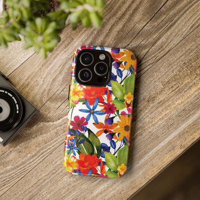 Premium Tough Spring Flowers Cute Phone Cases for Samsung S24, S23, S22, S21, S20, Plus and Ultra, Iphone 16 Pro Max,15, 14, 13, 12, 11, 10 - Studio40ParkLane