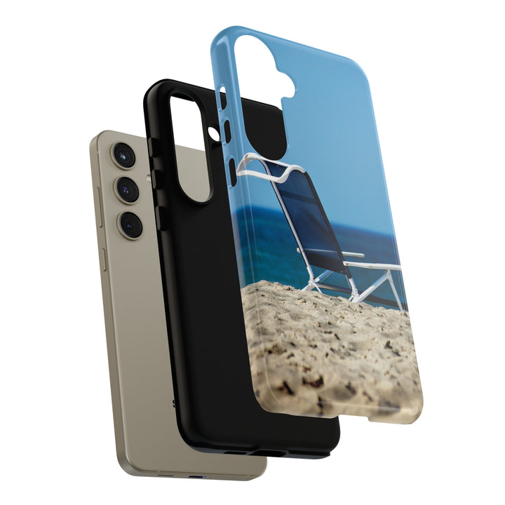 Cute Samsung Case | Cool Iphone Case | Summer Blue Beach Chair, Samsung S24, S23, S22, S21, IPhone 15 Case | Iphone 14 Case, Iphone 13 Case - Studio40ParkLane