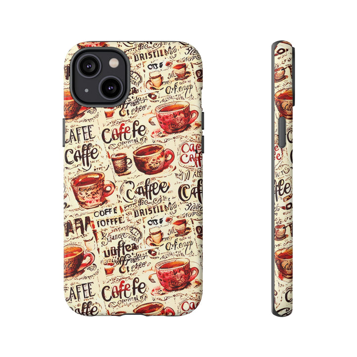 Impact Resistant, Paris Bistro Cafe, Cute Phone Cases for Samsung S24, S23, S22, S21, IPhone 15 pro Iphone 14 pro Iphone 13 IPhone 12 Iphone 11 - Studio40ParkLane