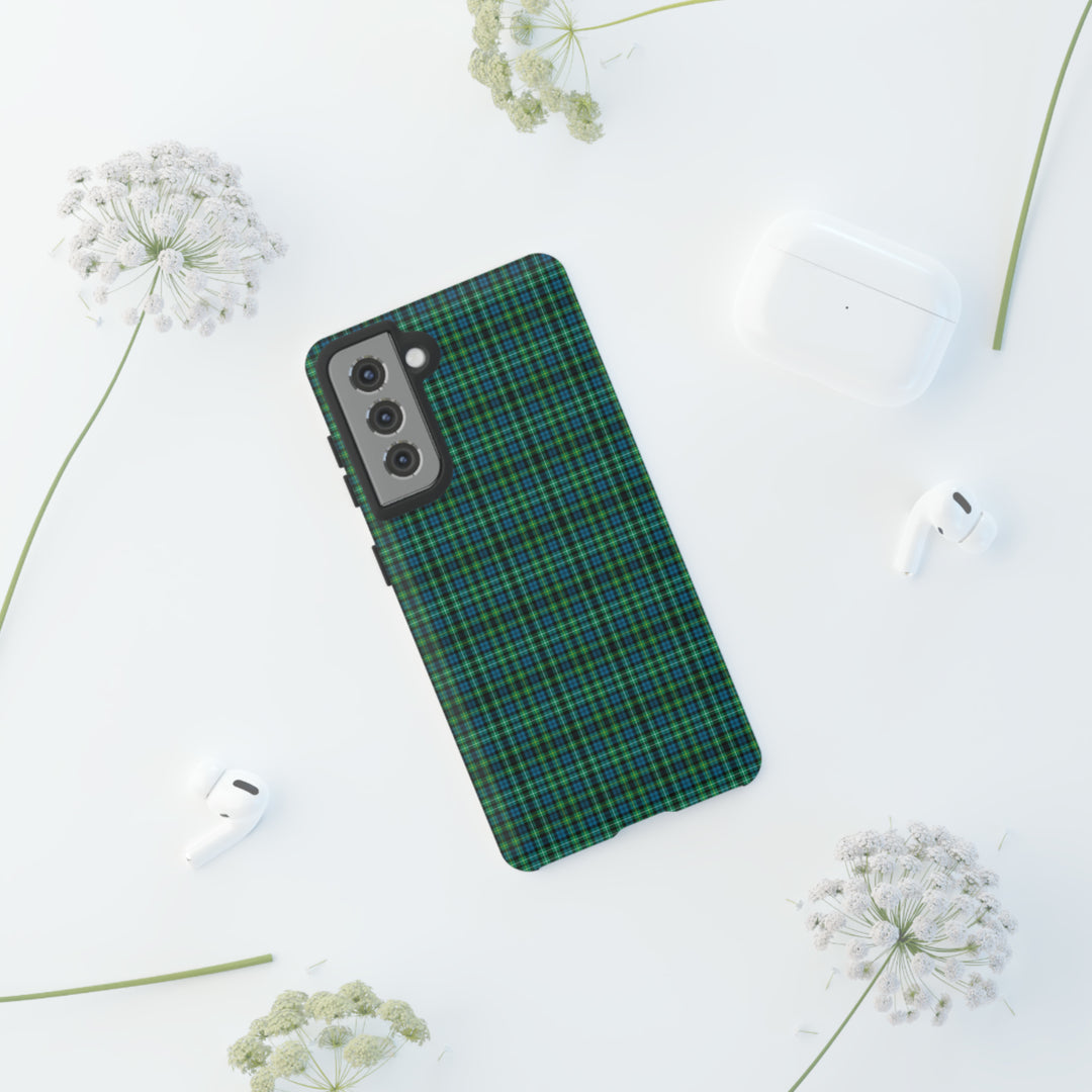 Samsung Galaxy Phone Case | Galaxy S23, S22, S21, S20 | Luxury Case Double Layered | Impact Resistant | Fashionable - Tartan Campbell - Studio40ParkLane
