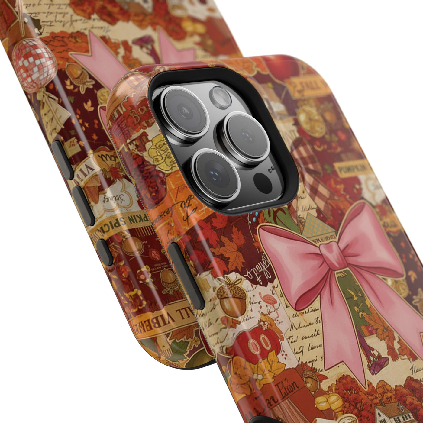 New England Fall Coquette Collage Tough Magsafe Cute Phone Cases for Iphone | iPhone 15 Pro Max Case, Iphone 14, Iphone 14 13 12 11 10 9 8 7 - Studio40ParkLane