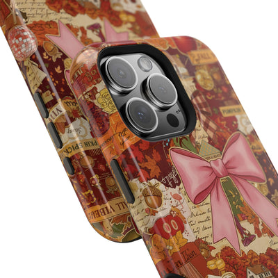 New England Fall Coquette Collage Tough Magsafe Cute Phone Cases for Iphone | iPhone 15 Pro Max Case, Iphone 14, Iphone 14 13 12 11 10 9 8 7 - Studio40ParkLane