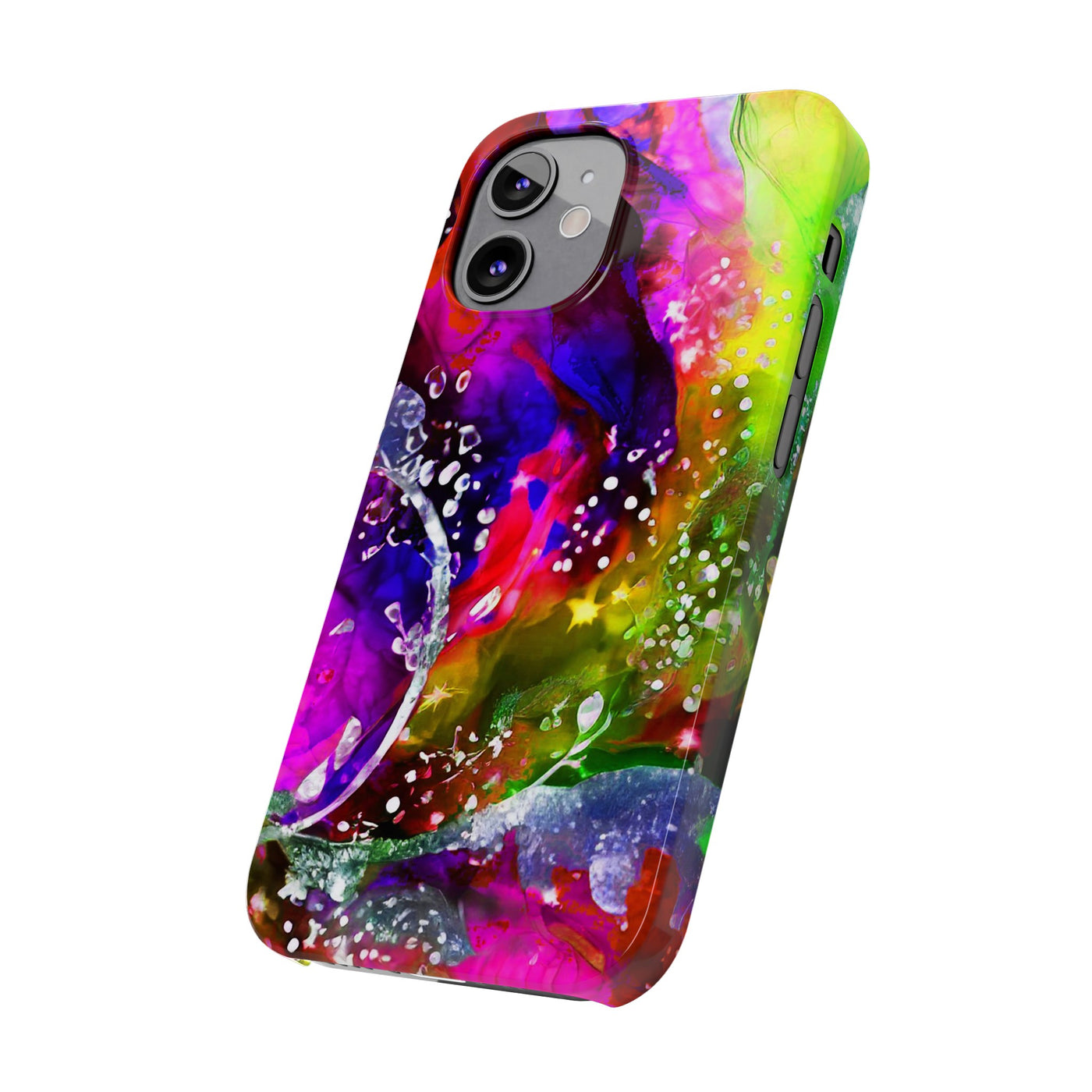 Slim Cute Phone Cases for Iphone  | iPhone 15 Case | iPhone 15 Pro Max Case, Iphone 14, Iphone 14 Pro Max, Iphone 13, Summer Marble Feast