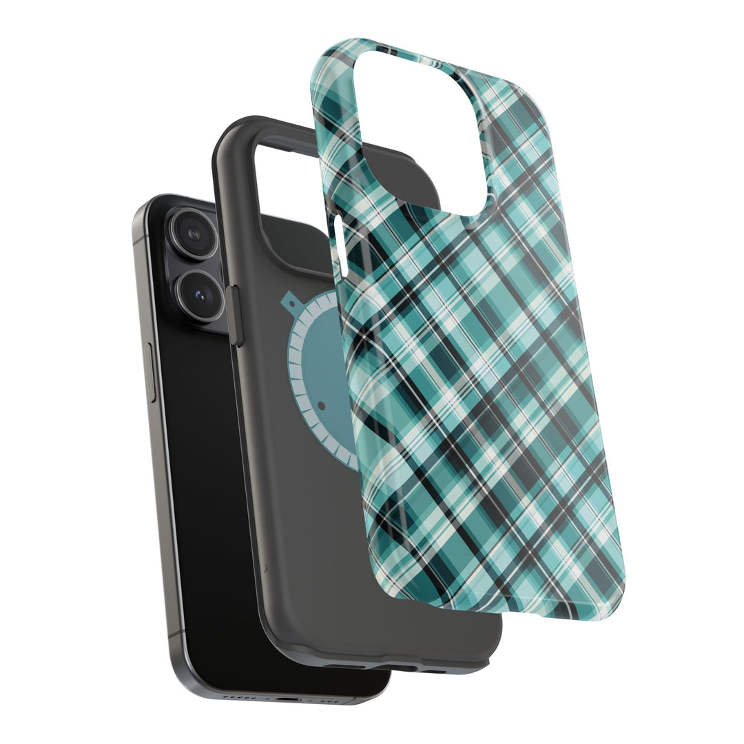 Checkered Plaid Magsafe Gift for Her Cute Phone Case for Iphone, | iPhone 16 | iPhone 15 Pro Max, Iphone 14 Pro Max, 13 12 11 10 9 8 7 - Studio40ParkLane