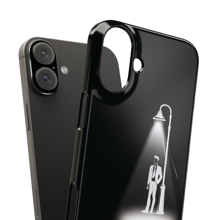 Slim Mystery Man Spotlight Gift for Her Cute Phone Cases for Iphone 16 Pro Max | iPhone 15 Case | iPhone 15 Pro Max Case, Iphone 14, 13, 12, 11, 10, 8, 7 - Studio40ParkLane