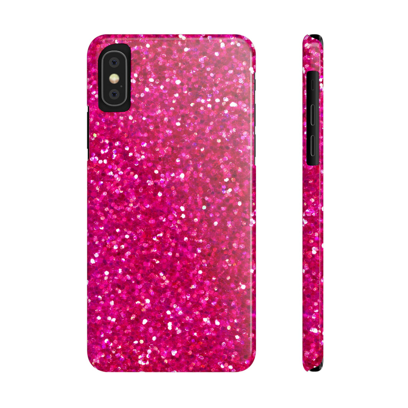 Slim Pink Glitter Cute Phone Cases for Iphone 16 Pro Max | iPhone 15 Case | iPhone 15 Pro Max Case, Iphone 14, Iphone 14 Pro Max, Iphone 13 12 11 8 7