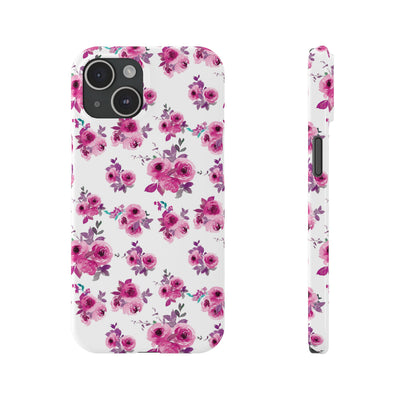 Slim Spring Flowers Gift for Her Cute Phone Cases for Iphone 16 Pro Max | iPhone 15 Case | iPhone 15 Pro Max Case, Iphone 14, 13, 12, 11, 10, 8, 7 - Studio40ParkLane