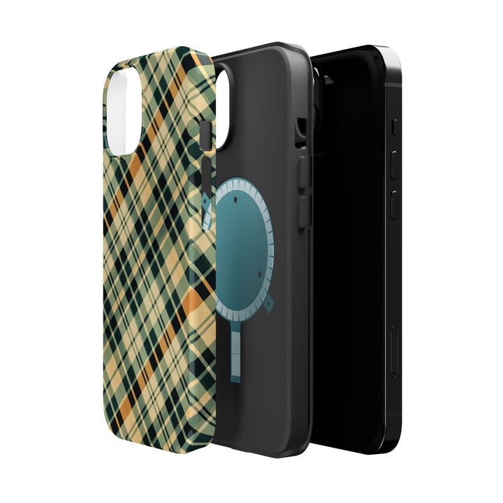 Checkered Plaid Magsafe Gift for Her Cute Phone Case for Iphone, | iPhone 16 | iPhone 15 Pro Max, Iphone 14 Pro Max, 13 12 11 10 9 8 7 - Studio40ParkLane