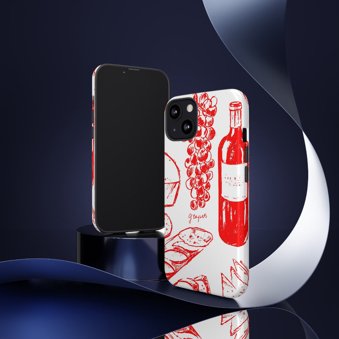 Impact Resistant, Italian French, Cute Phone Cases for Samsung S24, S23, S22, S21, IPhone 15 pro Iphone 14 pro Iphone 13 IPhone 12 Iphone 11 - Studio40ParkLane