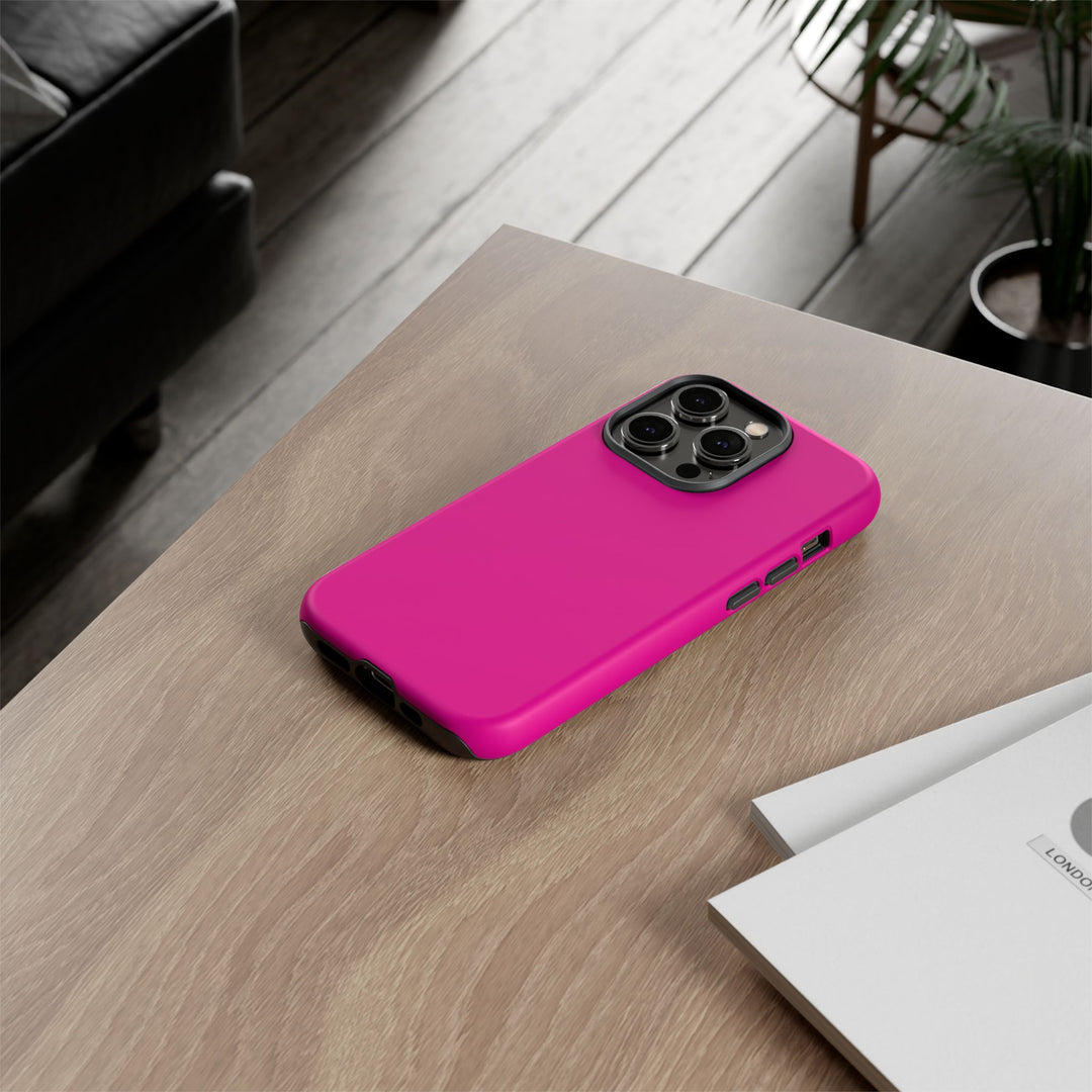 Cute Fun Cool Bright Pink Phone Case for, Samsung Galaxy S24, S23, S22, S21, IPhone 16 Case | Iphone 15, Iphone 14, IPhone 13 Case - Studio40ParkLane