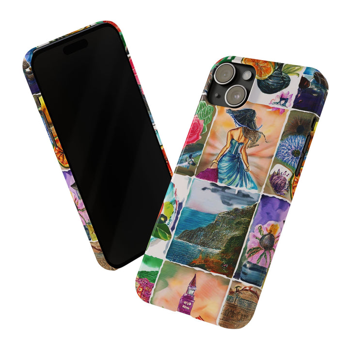 Slim Travel Coquette Collage Slim Cute Phone Cases for Iphone | iPhone 15 Case | iPhone 15 Pro Max Case, Iphone 14, Iphone 14 Pro Max, Iphone 13 - Studio40ParkLane