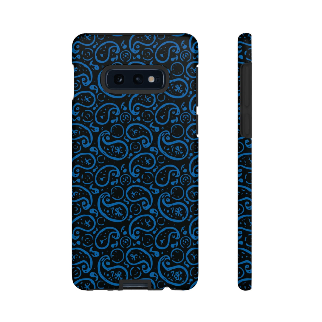 Samsung Galaxy Phone Case | Galaxy S23, S22, S21, S20 | Luxury Case Double Layered | Impact Resistant | Fashionable - Paisley 4 - Studio40ParkLane