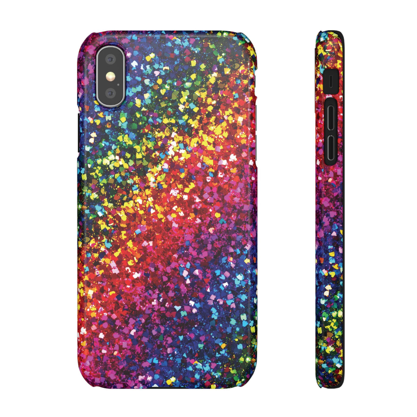 Snap Non-Glitter Muted Color Play on "Faux" Glitter Effect Cute Phone Cases for Samsung and Iphone, 16, 15, 14, S24, S23, S22, S21, S20, Plus and Ultra