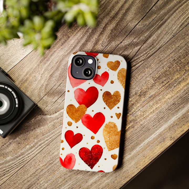 Slim Valentine Love Gift for Her Cute Phone Cases for Iphone 16 Pro Max | iPhone 15 Case | iPhone 15 Pro Max Case, Iphone 14, Iphone 14 Pro Max - Studio40ParkLane