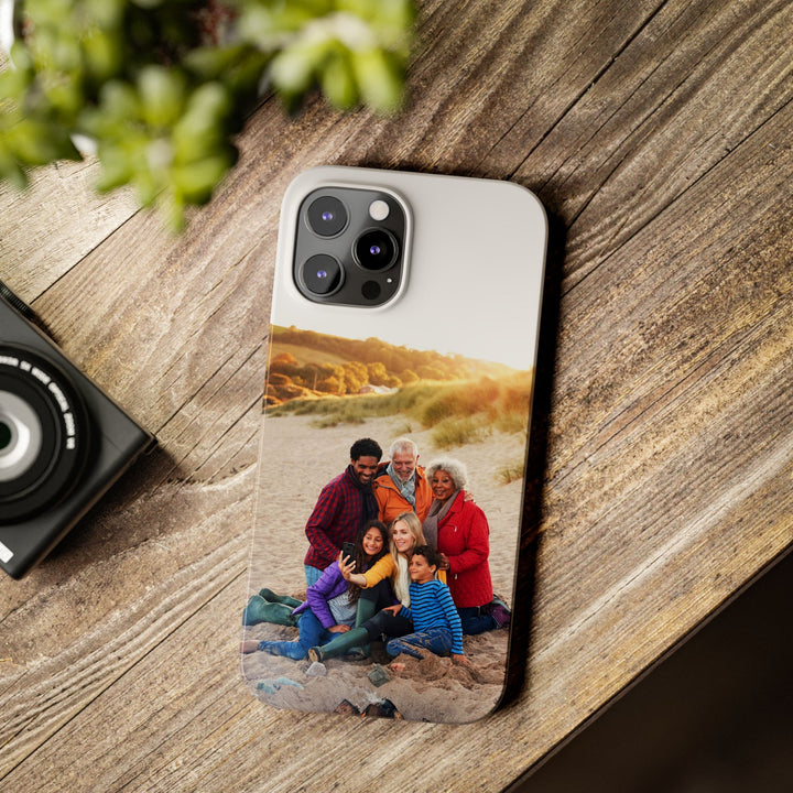 Slim Custom Personalized Family Photo Phone Cases for Iphone 16 | iPhone 15 Case | iPhone 15 Pro Max Case, Iphone 14, Iphone 14 Pro Max, Iphone 13, Slim - Studio40ParkLane