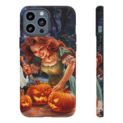 Autumn Fall Pumpkin Fairy Gift for Her Cute Phone Case for, Samsung Galaxy S24, S23, S22, S21, IPhone 16 Case | Iphone 15, Iphone 14, IPhone 13 Case