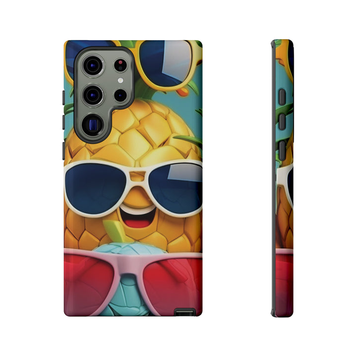Cute Samsung Phone Case | Aesthetic Samsung Phone Case | Galaxy S23, S22, S21, S20 | Summer Pineapple Fruit, Protective Phone Case - Studio40ParkLane