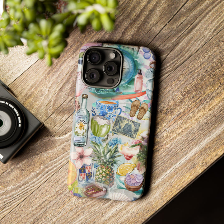 Impact Resistant, Travel Coquette Collage, Cute Phone Cases for Samsung S24, S23, S22, S21, IPhone 15 pro Iphone 14 pro Iphone 13 IPhone 12 Iphone 11 - Studio40ParkLane
