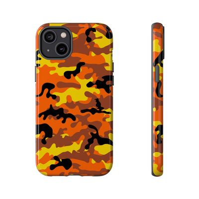 Impact Resistant, Fall camo Camouflage, Cute Phone Cases for Samsung S24, S23, S22, S21, IPhone 15 pro Iphone 14 pro Iphone 13 IPhone 12 Iphone 11