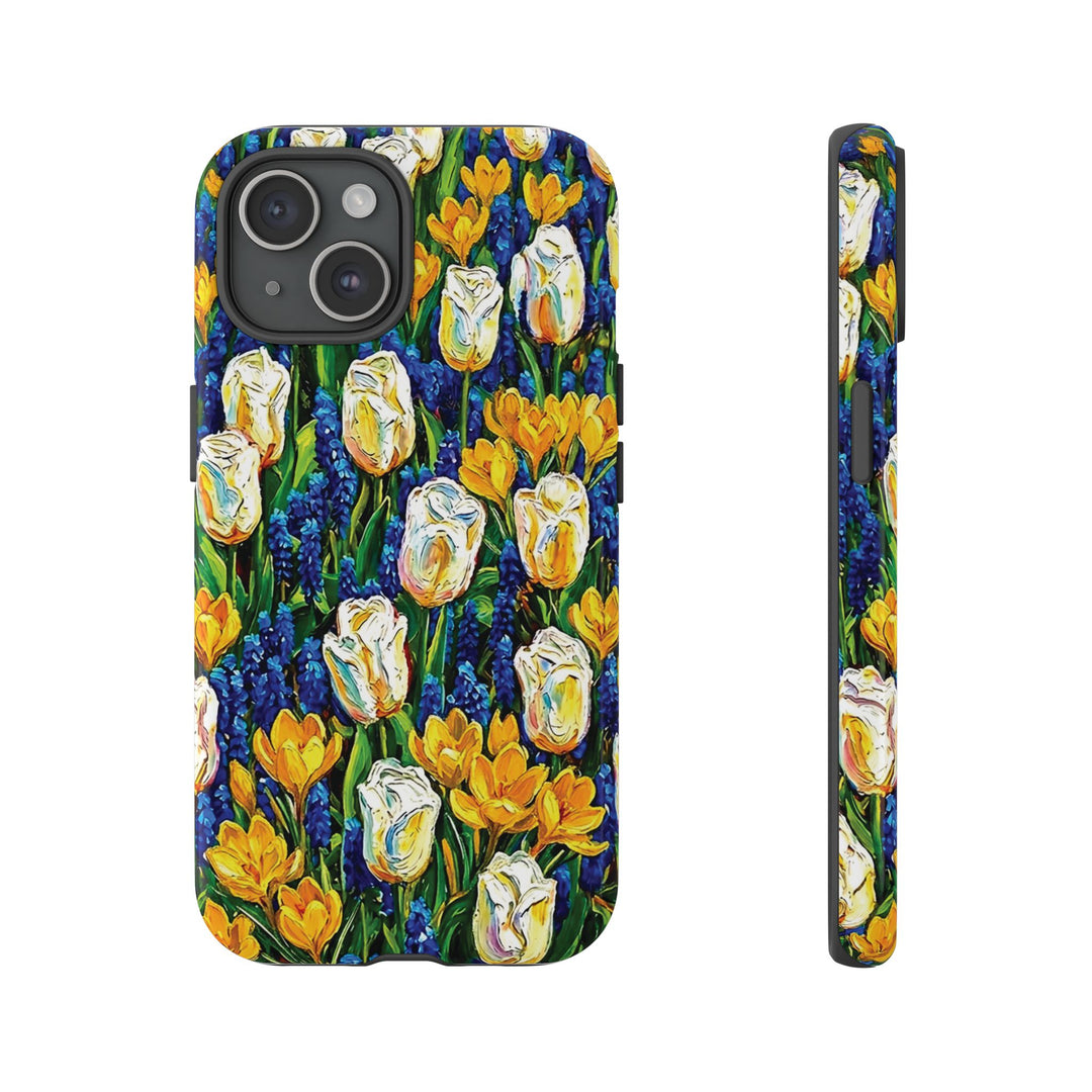 Tough Cute Spring Flowers Phone Case, for IPhone 17 Pro Max | Iphone 17 Air, Iphone 16, IPhone 15, 14 13 12, Samsung Galaxy S26, S25, S24, S23 - Studio40ParkLane