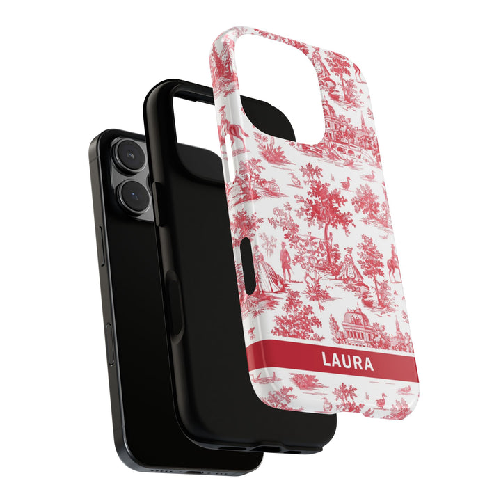 Premium Tough Personalized Initial Custom Gift Cute Phone Cases for Samsung Galaxy S24, S23, S22, S21 Plus, Ultra, Iphone 16, 15, 14 Pro Max - Studio40ParkLane