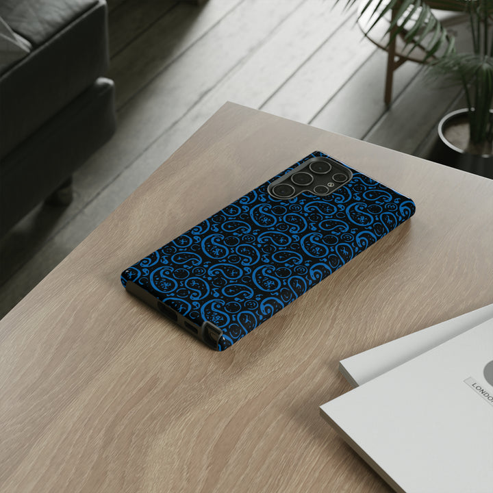 Samsung Galaxy Phone Case | Galaxy S23, S22, S21, S20 | Luxury Case Double Layered | Impact Resistant | Fashionable - Paisley 4 - Studio40ParkLane
