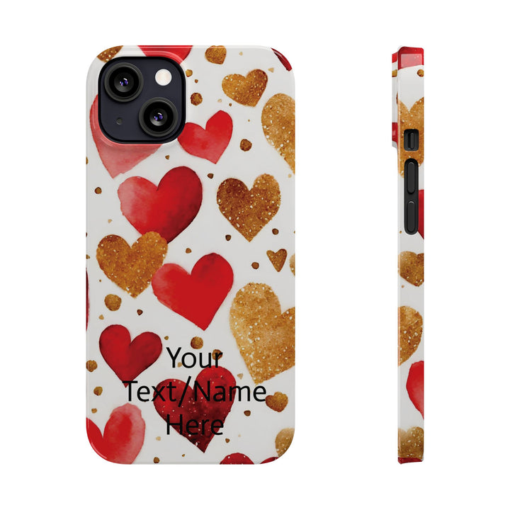 Slim Custom Personalized Valentine Love Gift for Her Cute Phone Cases for Iphone 16 Pro Max | iPhone 15 Case | iPhone 15 Pro Max Case, Iphone 14 - Studio40ParkLane