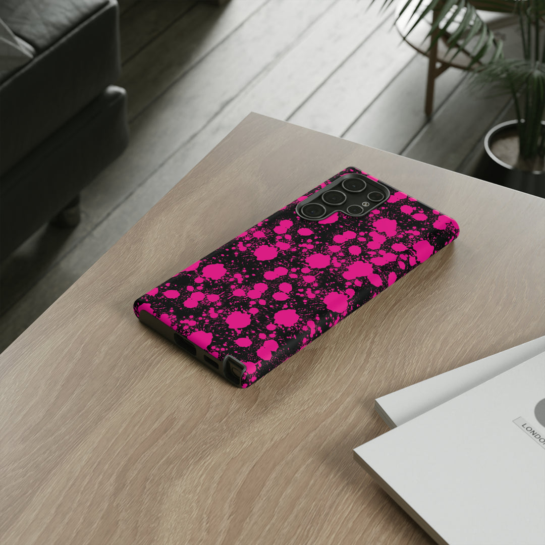 Samsung Galaxy Phone Case | Galaxy S23, S22, S21, S20 | Luxury Case Double Layered | Impact Resistant | Fashionable - PaintBlots 5 - Studio40ParkLane