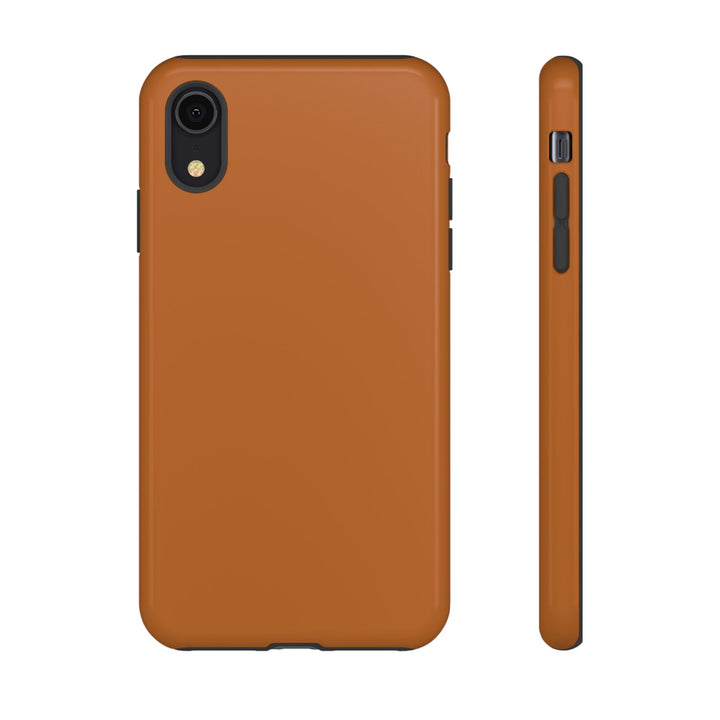 Premium Tough Rusty Brown Orange Gift for Her Cute Phone Cases for Samsung S25 S24, S23, S22, S21, Iphone, 16, 15, 14, 13 Pro Max Ultra - Studio40ParkLane