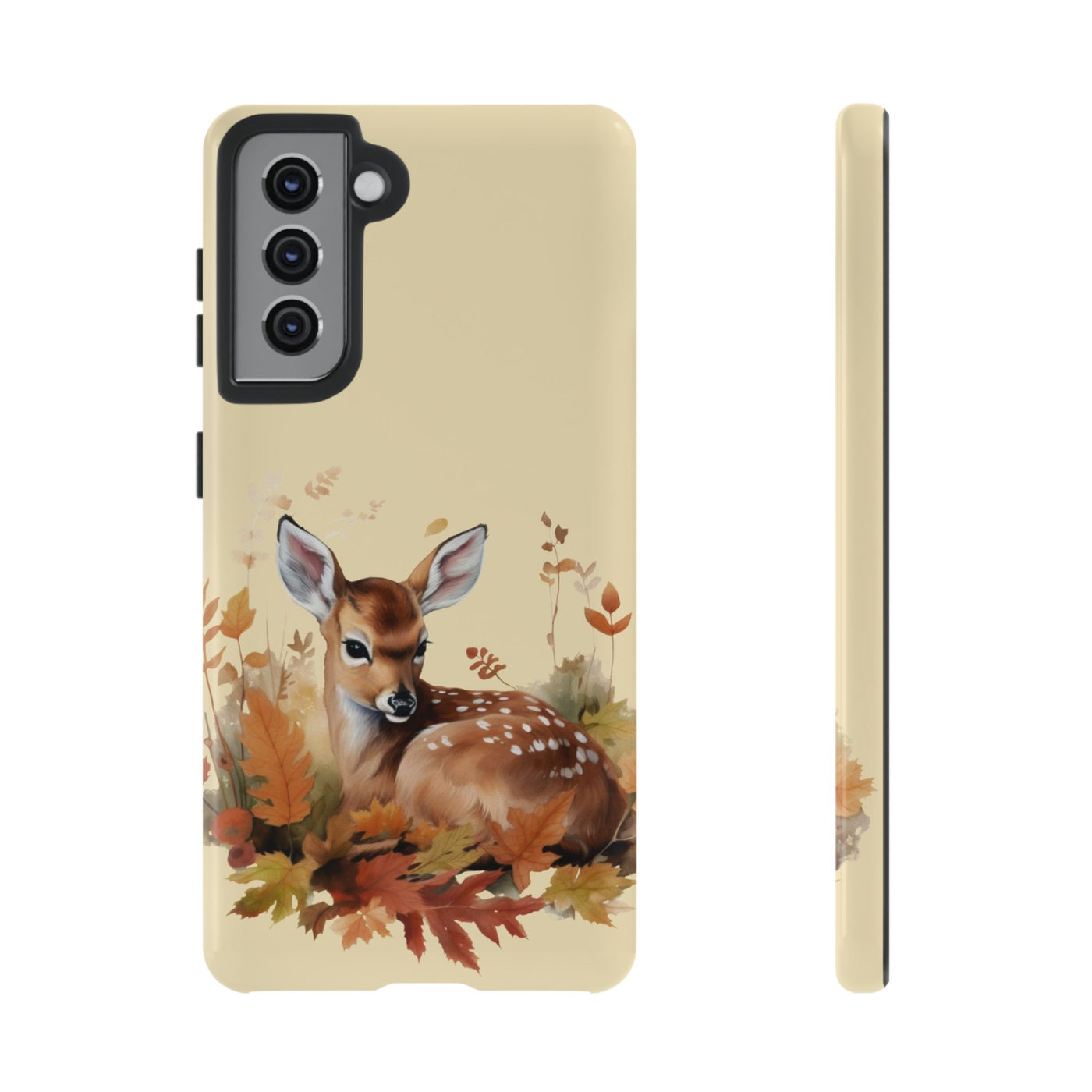 Autumn Fall Deer Gift for Her Cute Phone Case for, Samsung Galaxy S24, S23, S22, S21, IPhone 16 Case | Iphone 15, Iphone 14, IPhone 13 Case