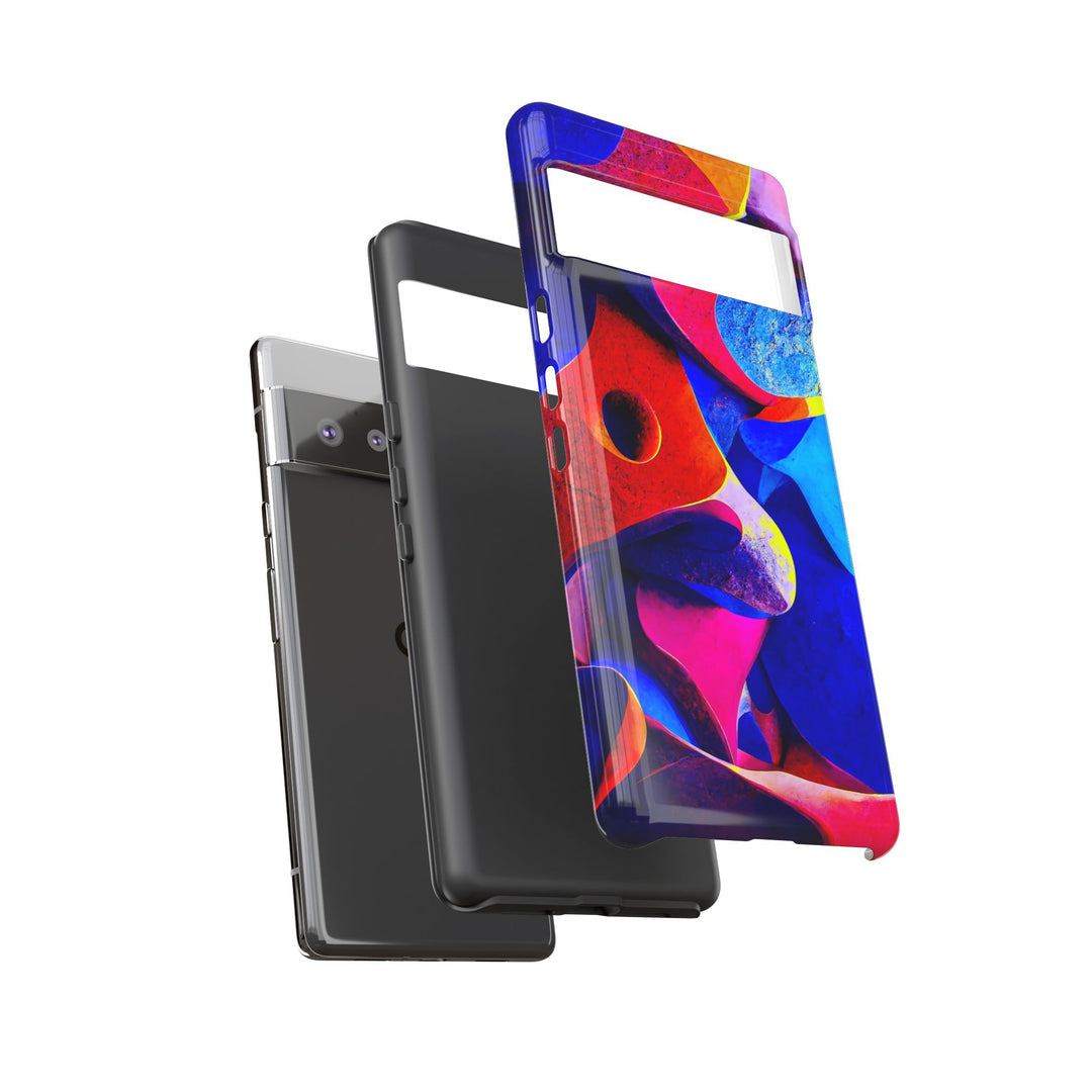 Impact Resistant, Abstract Shapes, Cute Phone Cases for Samsung S24, S23, S22, S21, IPhone 15 pro Iphone 14 pro Iphone 13 IPhone 12 Iphone 11 - Studio40ParkLane
