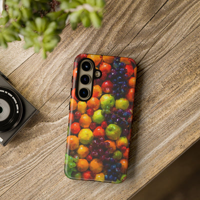 Impact Resistant, Fall Fruit, Cute Phone Cases for Samsung S24, S23, S22, S21, IPhone 15 pro Iphone 14 pro Iphone 13 IPhone 12 Iphone 11