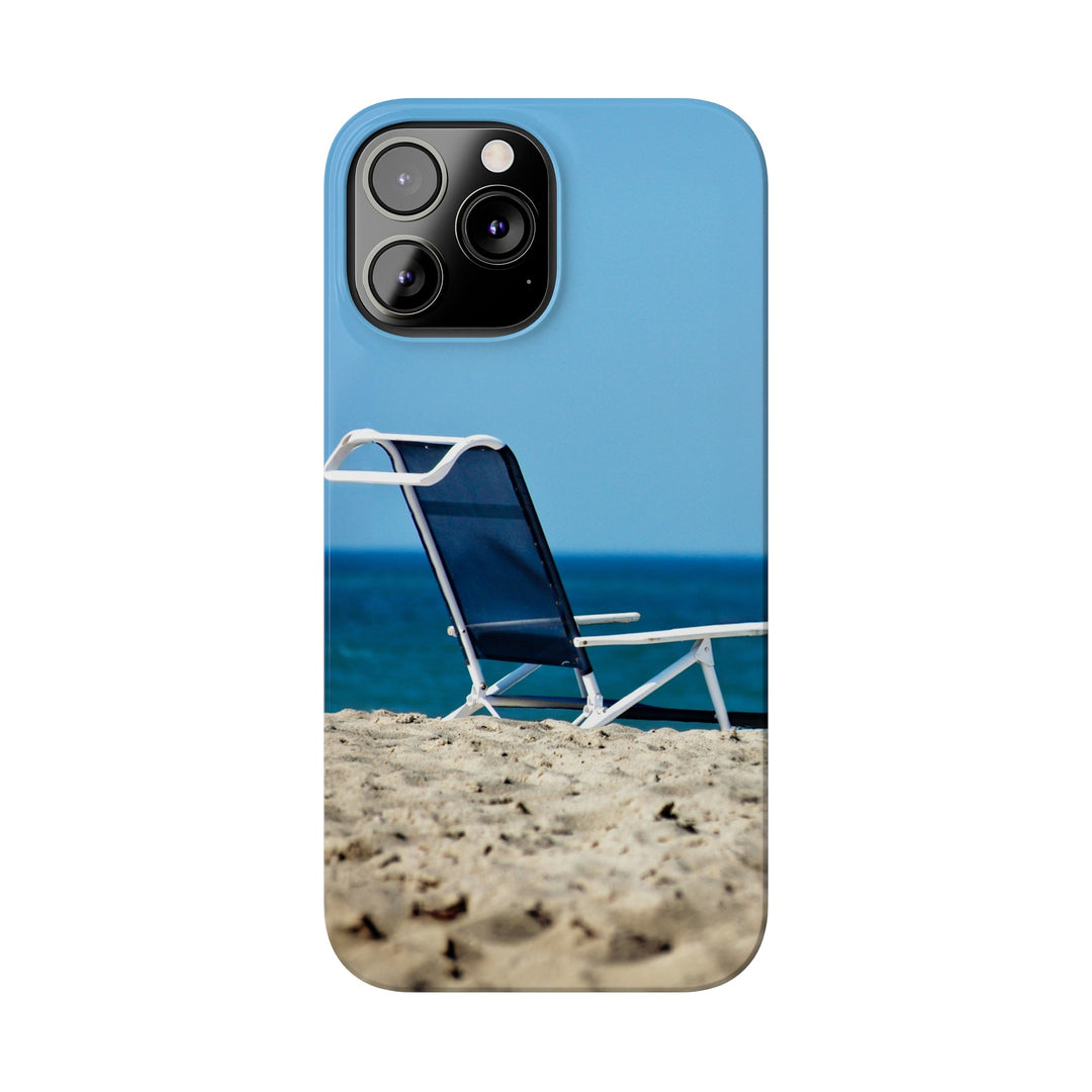 Slim Cute Phone Cases for Iphone - | iPhone 15 Case | iPhone 15 Pro Max Case, Iphone 14 Case, Iphone 14 Pro Max, Iphone 13, Summer Beach Chair - Studio40ParkLane