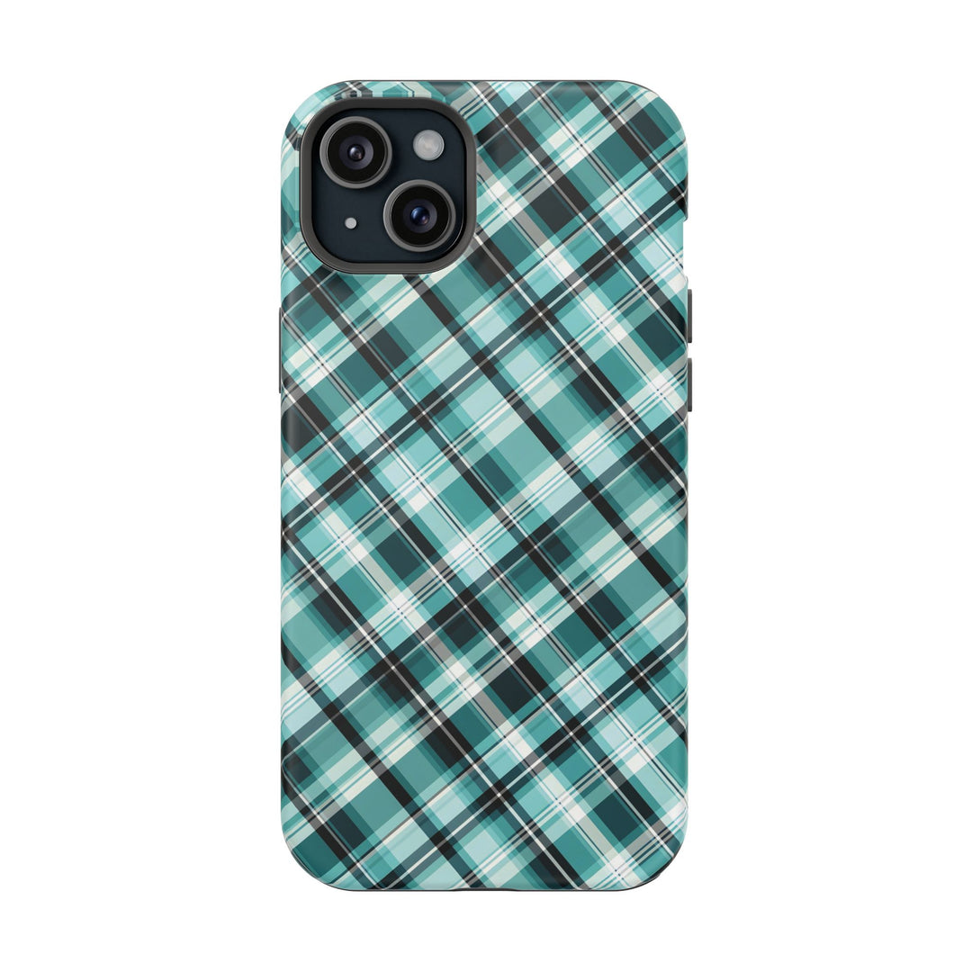 Checkered Plaid Magsafe Gift for Her Cute Phone Case for Iphone, | iPhone 16 | iPhone 15 Pro Max, Iphone 14 Pro Max, 13 12 11 10 9 8 7 - Studio40ParkLane
